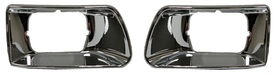 Kenworth T300 Chrome Headlight Bezel Trim Headlamp Bucket 1994-2010